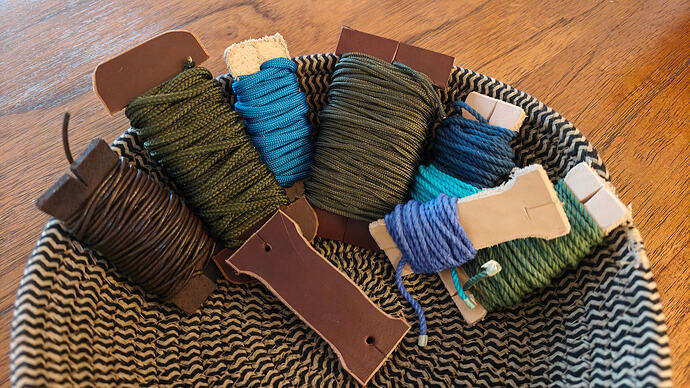 A selection of finished items