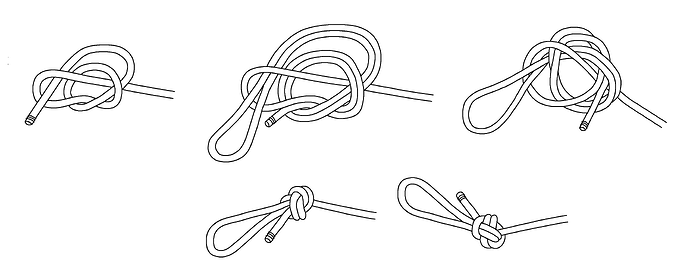 Ashley's Stopper tied in Bight, B1