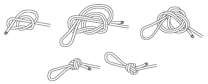 Ashley's Stopper tied in Bight, A