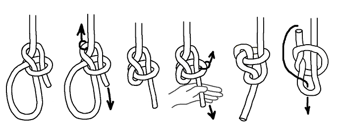 Bowline Stopper - Ashley Stopper 3