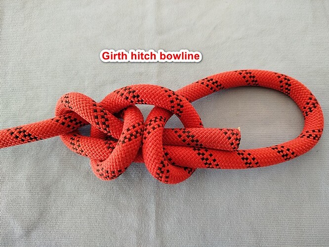Girth hitch bwl
