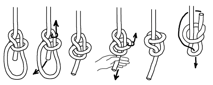 Bowline Stopper - Ashley Stopper 1