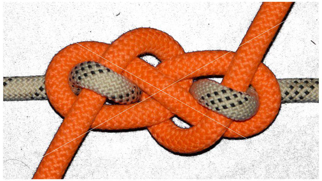 Two interlinked overhand knots (top view).jpg