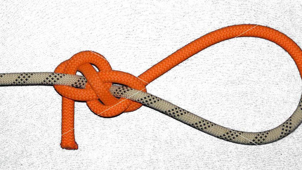 CORRECT. Two interlinked  overhand knots noose-hitch.jpg