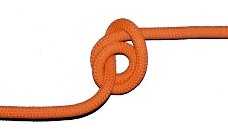 2a.The nipping double overhand knot.JPG